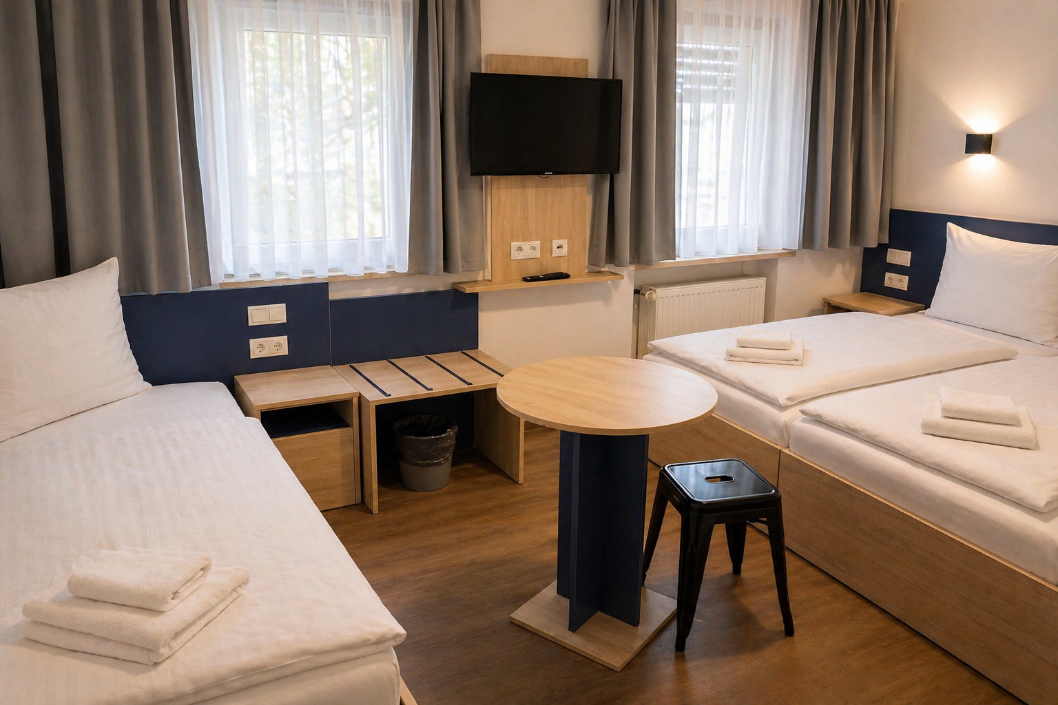 Dreibettzimmer